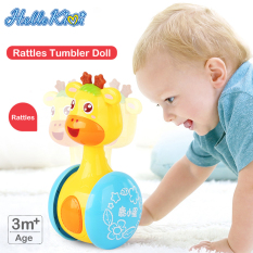 HelloKimi Đồ chơi trẻ em hình hươu cao cổ dễ thương
