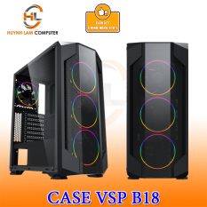 Thùng máy tính Case VSP B18 Gaming kính cường lực