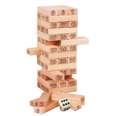 Bộ đồ chơi rút gỗ số NumberTower