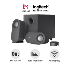 Loa vi tính bluetooth Logitech Z407 – Âm thanh 2.1, công suất 80W, điều khiển không dây, đa kết nối (USB, AUX, Bluetooth)