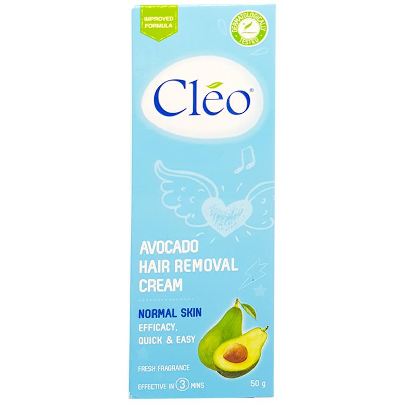 Kem Bơ Tẩy lông Cleo dành cho da thường 50g