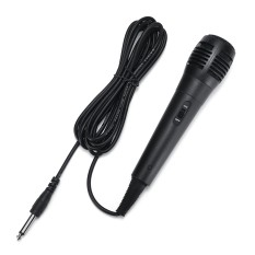 [MIỄN PHÍ VẬN CHUYỂN] [SIÊU SALE] Micro karaoke có dây cao cấp, màu đen, thích hợp với tất cả loại loa karaoke, micro mini giá rẻ