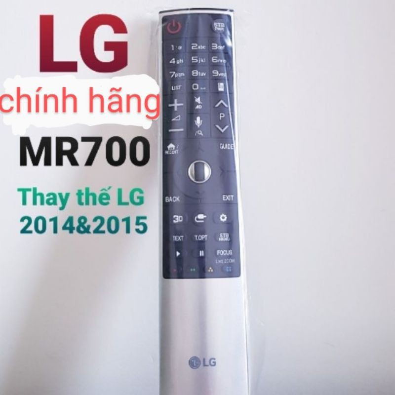 Điều khiển LG AN- MR700 chính hãng thay thế điều khiển giọng nói đời 2014 và 2015, 2016 dòng UH...