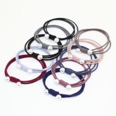 10 Dây cột tóc ngọc trai kiểu Hàn Quốc cho mái tóc đẹp mỗi ngày dây buộc tóc thun buộc tóc IW-DCT01
