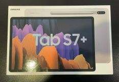 Brand New Samsung Galaxy Tab S7+ Plus 256GB Wi-Fi 12.4″ Mystic Silver Android SPen