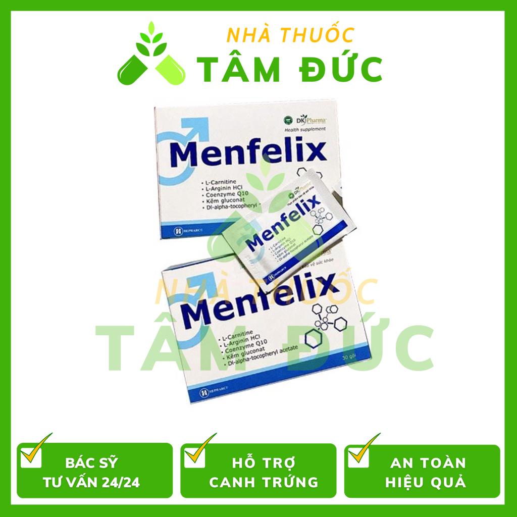 MENFELIX - Hỗ trợ cải thiện cả về số lượng và chất lượng tinh trùng