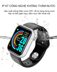 [FULLBOX] Đồng Hồ Thông Minh Smart Wacth Cao Cấp SERI 6-SMART WATCH – Thay được hình nền tùy ý – Gọi điện nghe nhạc trực tiếp -Thiết kế smart watch seri 6 tổ ong- Chống nước – 100% Tiếng Việt- Thông báo tin nhắn