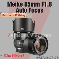 [CÓ SẴN] Ống kính Meike 85mm F1.8 Auto Focus lấy nét tự động cho Canon EF, Sony FE và Nikon F – Bảo hành 12 tháng