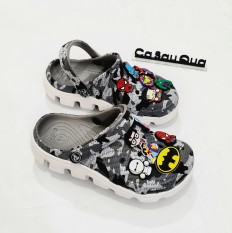 Giày Dép Cá Sấu Duet Sport Camo Tặng Kèm 10 Hình Gắn