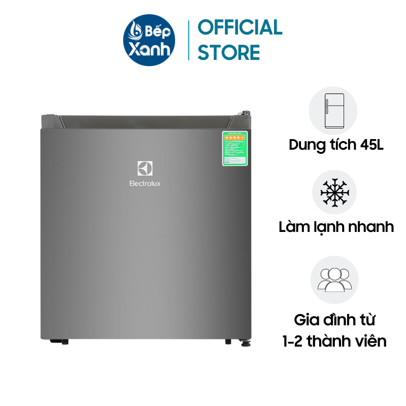 Tủ lạnh mini bar 45 lít Electrolux EUM0500AD-VN – Xám Arctic – Dung tích 45L – Hàng chính hãng