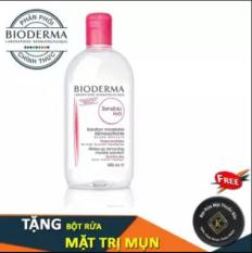 Nước Tẩy Trang Bioderma H2O 500ml – Hồng ( Tặng Bột Rửa Mặt )