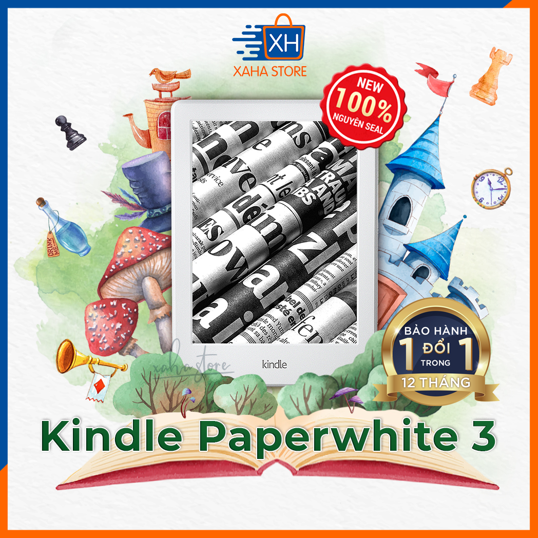 [FreeshipMAX] Máy đọc sách Kindle Paperwhite 3 - 7th Generation - Brand New (Kindle Paperwhite 3 e-reader 7th generation and...
