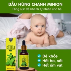 Tinh dầu húng chanh hỗ trợ ho, tăng đề kháng Minion 30ml