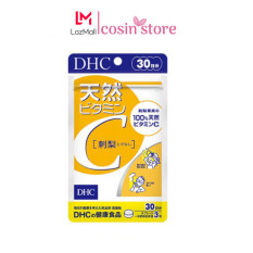 Viên uống DHC Vitamin C Hard Capsule túi 60 viên 30 ngày của Nhật Bản dùng tăng sức đề kháng, hỗ trợ sáng da – Cosin Store