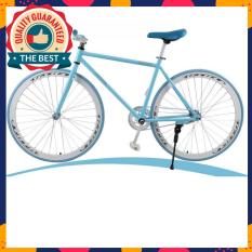 Xe đạp Fixed Gear Air Bike MK78 (xanh)