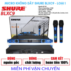 [ KÈM 2 MICRO ] Bộ Đầu Thu Karaoke KÈM MICRO KHÔNG DÂY UHF SHUARE-BLXC9 – Bán Micro Không Dây Giá Rẻ, Hát Karaoke Hay, Chống Hú Tốt thiết bị karaoke gia đình số 1 chất lượng, cho âm thanh tuyệt hảo