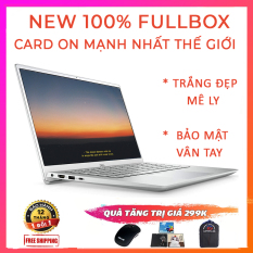 (NEW 100% FULLBOX) Dell Inspiron 5402, Trắng Đẹp Mê Ly, Bảo Mật Vân Tay, i5-1135G7, RAM 8G, SSD NVMe 256G, VGA Intel Iris Xe G7, Màn 14 Full HD IPS