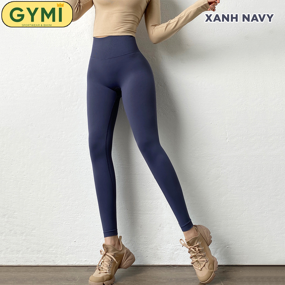 Quần tập Gym Yoga nữ chun mông Mitao Girl GYMI QD32 dáng dài legging cạp cao lưng cao nâng mông...