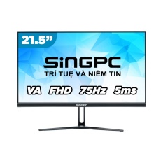Màn hình SingPC SGP215 VA (21.5 inch/FHD/VA/75Hz/5ms/250 nits/HDMI+VGA+Audio/Loa)