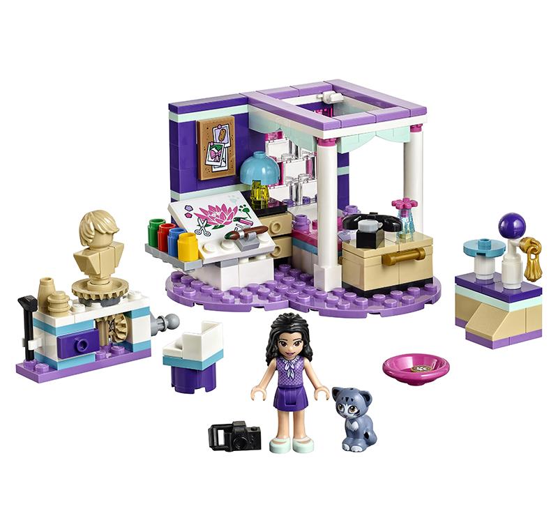 Đồ Chơi Xếp Hình Phòng Ngủ Sang Trọng Của Emma LEGO FRIENDS - 41342 (183 chi tiết)