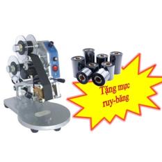 Máy in Date dập tay + TANG 1 CUON MUC