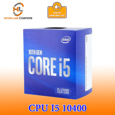 CPU Intel Core i5 10400 2.9GHz 6 nhân 12 luồng, 12MB Cache, 65W Socket Intel LGA 1200