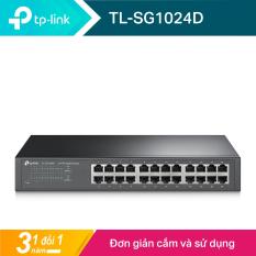 TP-Link Switch Gigabit 24 cổng 10/100/1000Mbps Gắn tủ/ Để bàn -TL-SG1024D – Hãng phân phối chính thức