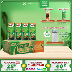 [Phiên bản giới hạn] Sữa lúa mạch Nestlé® Milo® thùng 48 hộp x 180ml (12x4x180ml)