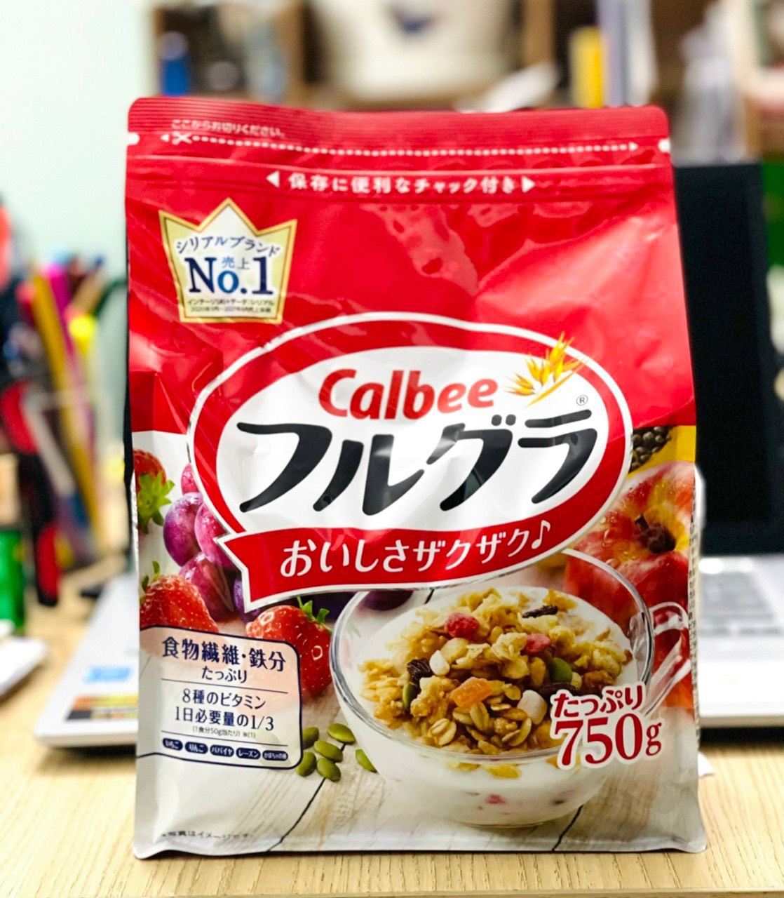 [HSD 09/2022] Ngũ cốc Calbee ăn kiêng giảm cân Nhật Bản mix hoa quả trái cây sữa chua dùng ăn...