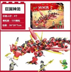 Lắp ráp Ninja Rồng Sấm Sét báo lửa – Boshi 293