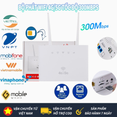 【HCM】Bộ Phát WIFI 4G/5G Phiên Bản Mới LTE CP108 300MBPS, 3 Cổng Lan，Bộ phát Wifi không dây