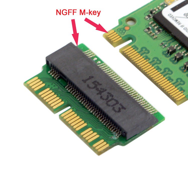 Chuyển ổ SSD M.2 NGFF to SSD Mac Air 2013 2014 2015 2016