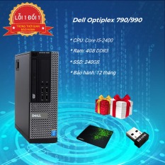 máy tính văn phòng Dell Optiplex 790/990 core i5 2400, ram 4GB , SSD 240GB