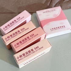 Son dưỡng có màu HERORANGE dưỡng ẩm mềm môi Small Powder Tube Lip Cream HERO62