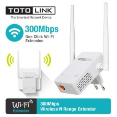 Bộ Kích Sóng Wifi Repeater 300Mbps Totolink EX200- Cục hút mở rộng khuếch đại wifi cực mạnh- VDH STORE