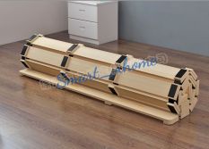 X007 Giường cuộn gỗ thông đơn giản đủ kích thước, gấp gọn dễ dàng tiện lợi, tiết kiệm diện tích cho căn nhà của bạn