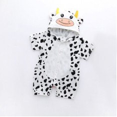 Bodysuit Mũ Hình Thú Cho Bé, Chất Liệu Cotton Thun Co Giãn 4 Chiều, Thoáng Mát, Kiểu Dáng Dễ Thương Đáng Yêu BABYWANT