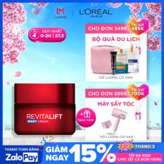 Kem dưỡng săn chắc da và giảm nếp nhăn L’Oreal Paris Revitalift ban đêm 50ml (kem đêm)