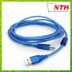 Dây usb máy in 3m xanh