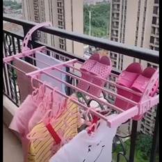 Kệ phơi đồ thu gọn ban công – Giá phơi đồ ban công