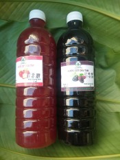 Combo 2 chai nước cốt dâu tây, dâu tằm sạch (siro dâu tây, dâu tằm) nhà làm – Nguyên liệu từ Đà Lạt