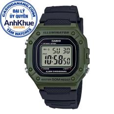 Đồng hồ nam Casio Standard chính hãng Anh Khuê W-218H-3AVDF