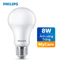 Bóng đèn Philips LED MyCare 8W 6500K E27 A60 – Ánh sáng trắng