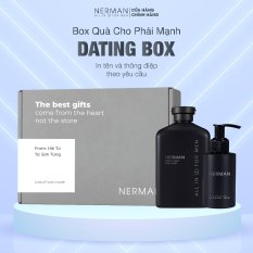 DATING BOX – Sữa tắm gội Gentleman 3in1 hương nước hoa cao cấp 350ml & Gel vệ sinh nam Elegant 50g