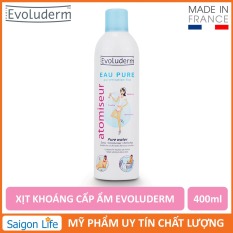 Xịt Khoáng Cấp Ẩm Evoluderm Atomiseur Eau Pure 400ml