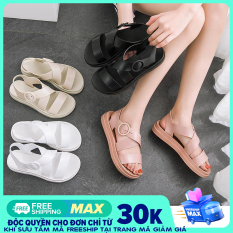 GIÀY SANDAL NỮ NGAU-KAN5 hàng Quãng Châu, chất liệu nhựa dẻo, DÉP QUAI HẬU êm chân, có thể đi mưa chống thấm, XĂNG ĐAN nhiều màu nhiều size lựa chọn.