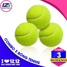 Combo 3 quả bóng tennis dành cho người mới bắt đầu tập luyện môn quần vợt