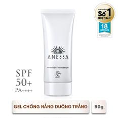 Kem chống nắng dưỡng trắng dạng gel Anessa Whitening UV Sunscreen Gel 90g