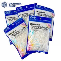 Combo 5 Bịch Tăm chỉ nha khoa 90P Okamura