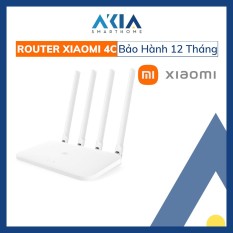 Bộ Phát Sóng Wifi Tốc Độ Cao Xiaomi Mi Router 4C Tốc Độ 300Mbps 4 Anten Bản Quốc Tế – Hàng Chính Hãng BH 12 Tháng